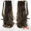 Velcro ponytail curly hair, ponytail synthetic fiber hair extension Application Scenario